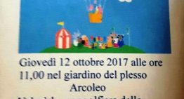 Invito per il giorno 12 ottobre ore 11 giardino plesso Arcoleo