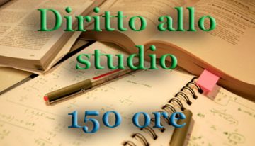 Permessi straordinari riguardante il diritto allo studio