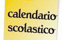 Avviso n. 3 – Calendario scolastico 2018_19