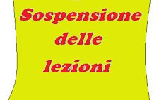 Avviso sospensione attività didattiche fino al 3 aprile 2020